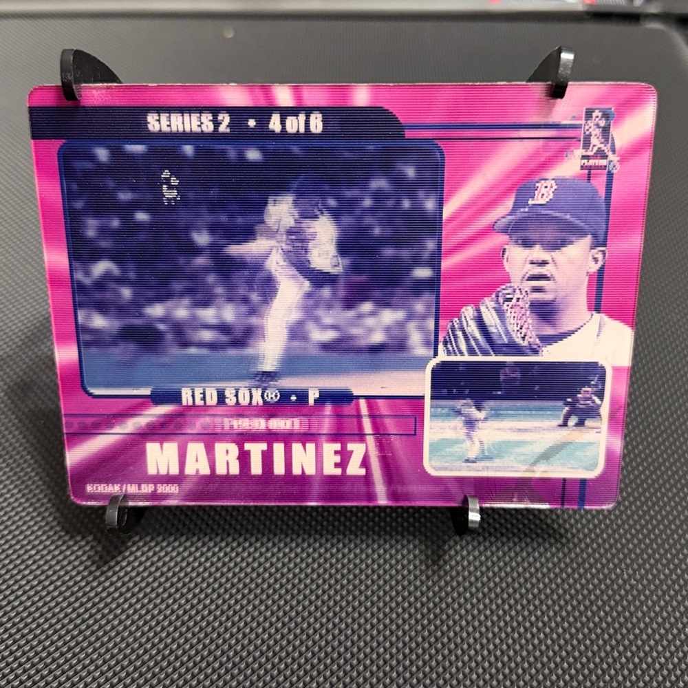 Vintage 2000 Kodak Players Collection Pedro Martinez Motion Card